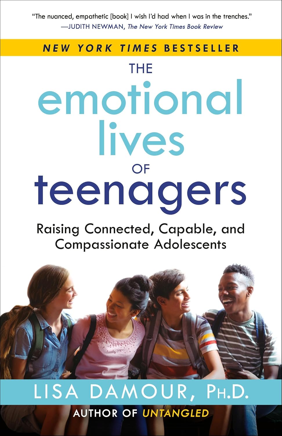 The Emotional Lives of Teenagers by Lisa Damour book cover